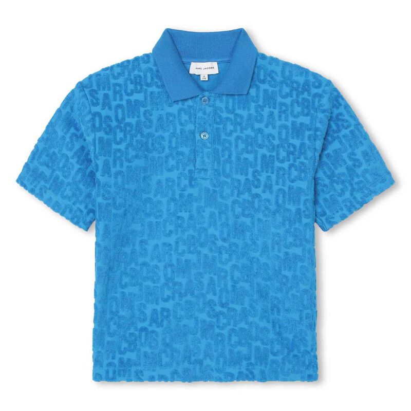 MARC JACOBS Jumbled Logo Polo 8 - 12Y image number 0